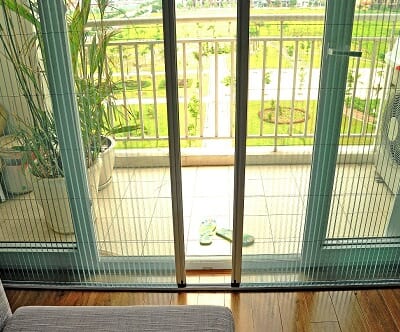 CỬA LƯỚI CHỐNG MUỖI THÔNG MINH XẾP RAY 2 CÁNH