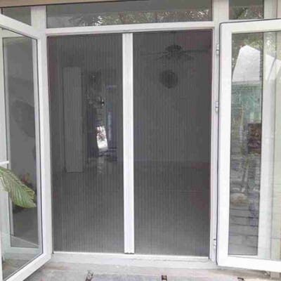 CỬA LƯỚI CHỐNG MUỖI THÔNG MINH MỞ QUAY